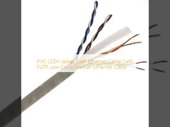 Кабель ethernet Lan беседы кабеля ethernet Cat6 FUTP низкий Corss куртки Cat6 PVC LSZH