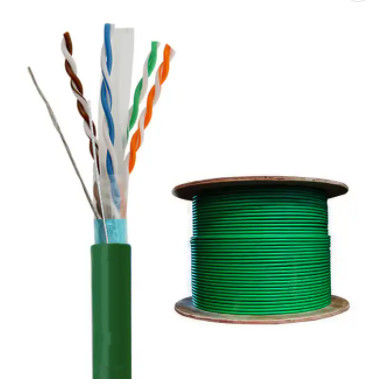 Купить Куртка PVC LSZH кабеля ethernet Lan FTP кабеля ethernet 305m 24AWG Cat6 online manufacture